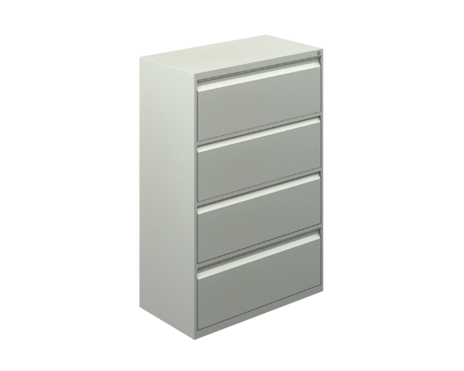 Archivero Hor. 4 Gavetas 90 x 49 x 134 cm Arka